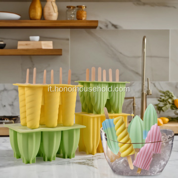 Stampo di silicone con gelato a spirale